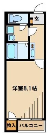 レオネクストレインボー上竹の物件間取画像